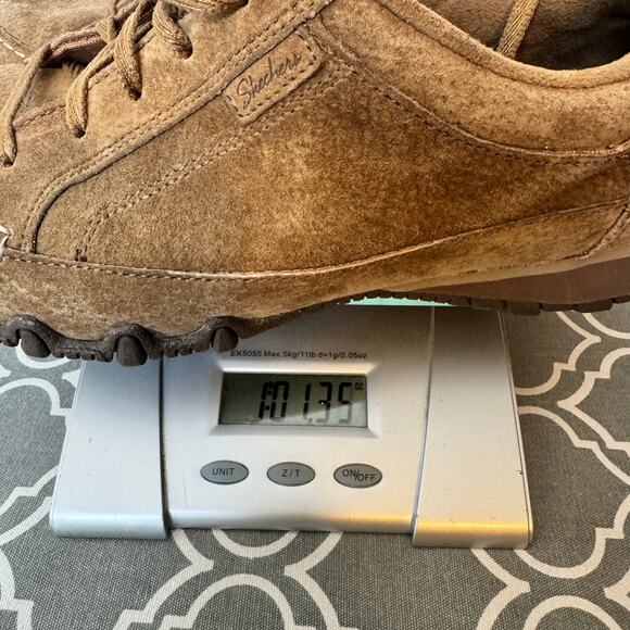 Skechers Bikers Contained Sneakers Women 8 Brown Relaxed Fit Suede Leather - Picture 10 of 10